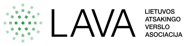 LAVA — Lietuvos atsakingo verslo asociacija logotipas